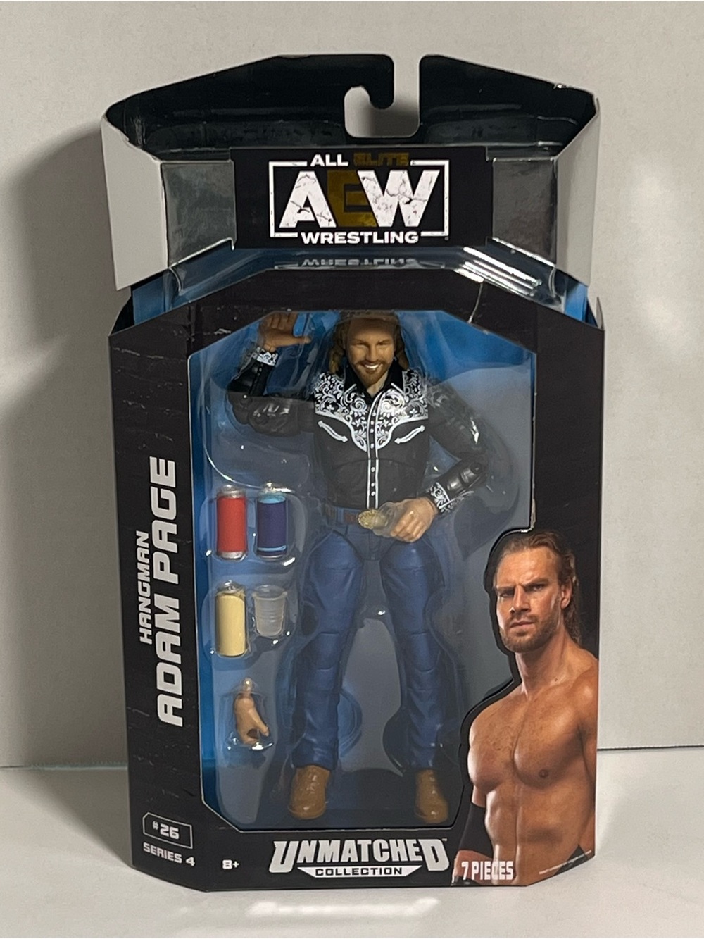 Hangman Adam Page Unmatched Collection AEW Figure